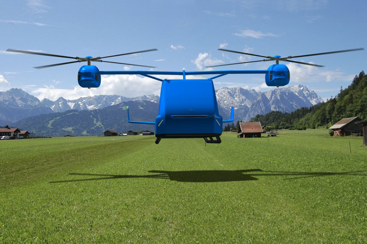 Vira Drones M-1000 Helicopter Logistic heavy-lift air cargo hybrid-electric VTOL concept design modular rotorcarft drone Vira Drones M-1000 Helicopter Logistic heavy-lift air cargo hybrid-electric VTOL concept design modular rotorcarft drone